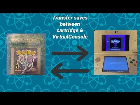 Transfer your Pokemon Saves from Cartridge to 3DS Virtual Console