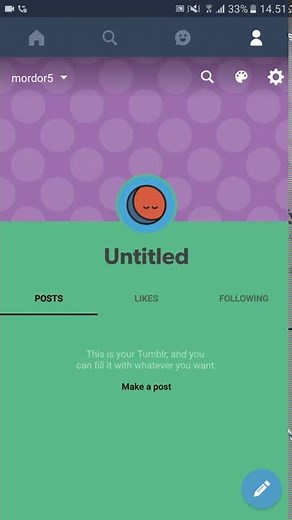 How to change background and profile picture on tumblr