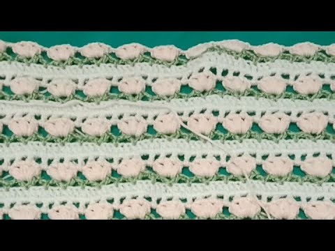 Live Crochet 🌷 Tulip Cardigan Step by Step | Easy & Beautiful Pattern