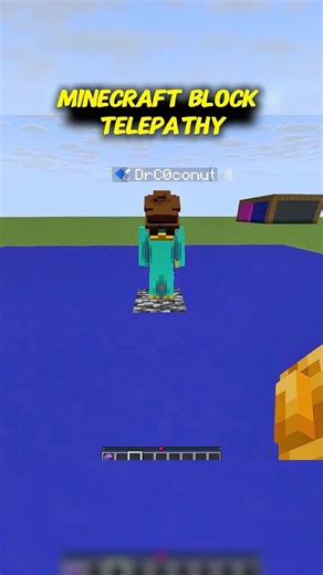Block telepathy #minecraft #funnyvideos #viral