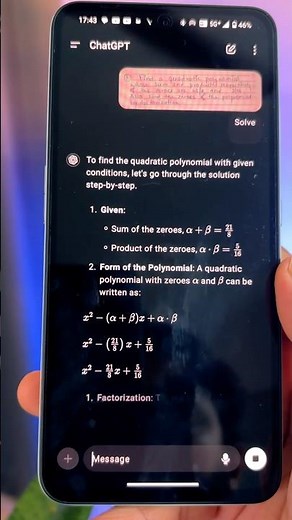 I CAN SOLVE Any Math Problem with Chat GPT, and You Can Too! ai math solver