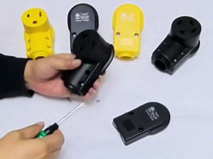 NEMA 6-30R Receptacle,30AMP 250Volt,2-Pole 3-Wire Connector,30A AC Industrial Grade Cord End Female Socket DIY Heavy Duty Industrial Grade Outlet for Dryer,Stove,RV & Generator,ETL Listed,Black