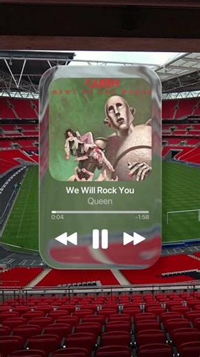 Tap the screen to see what your official world cup anthem is #worldcup
