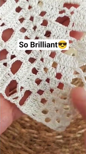 So Beautiful😍Crochet a Seamless Oval Table Runner #trending