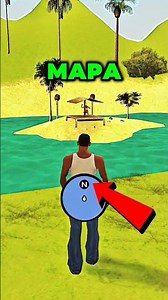 If you reach the letter N of the map in GTA San Andreas! 😨 #gta #gtasanandreas #shorts
