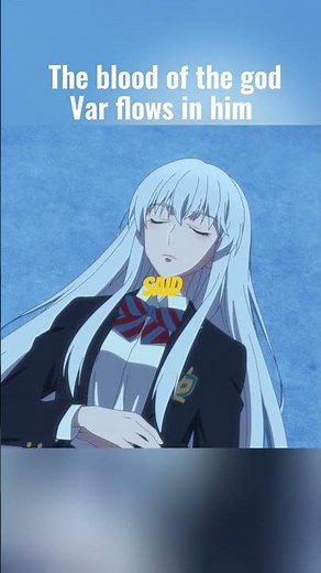 The blood of the god Var flows in him | Arab #anime #shorts
