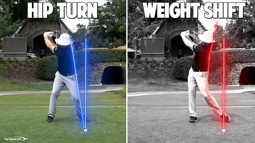 Today you get a great video about weight shift and hip turn. You may be wondering why this is a big deal... Well, it's because some folks recommend that you swing with a big weight shift to your back foot and then transition your weight to the front... While others recommend that you minimize your weight shift and turn back and through in order to hit with more consistency. So which is it? What should you do? Find out in today's video... You'll get an in-depth look at weight shift and hip turn i