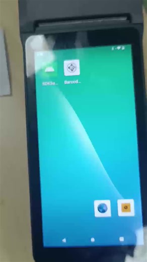 All in One Handheld POS Terminal with Touchscreen Barcode Scanner Receipt Printer for Retail Small Business