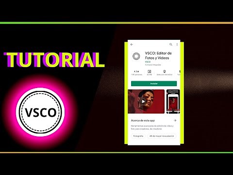 TUTORIAL APRENDE A USAR VSCO/ DESDE ANDROID
