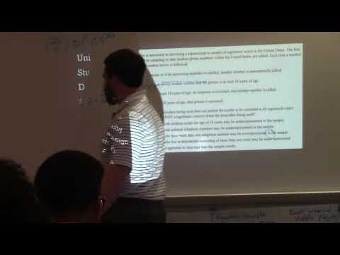 April 16 AP Stats Review Session on One Variable Data and Study Design