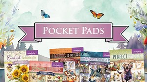 Welcome our NEW Pocket Pads! 🦋 🌺 Each pad contains 64 pages of fun artwork, including cute pets, charming garden visitors, stunning florals & so much MORE! 🤩 Check out all the makes made by the Hunkydory team! ONLY £4.99 each! 😁 https://tinyurl.com/bewyrufy | Hunkydory Crafts