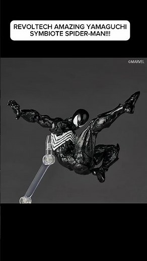 WE ARE GETTING A REVOLTECH AMAZING YAMAGUCHI SYMBIOTE SPIDER-MAN!!! #spiderman #revoltech #marvel