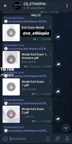 Ethiopian University Students Prepare for Exit Exam in Computer Science