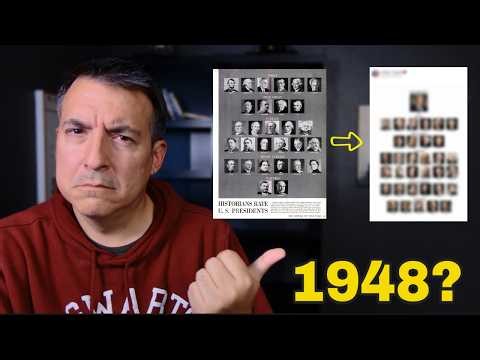 Trump Posted a Presidential Ranking. It's From 1948.
