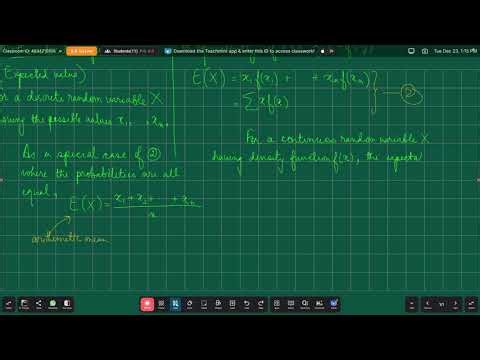 Probability Theory: Mathematical Expectation of Random Variables