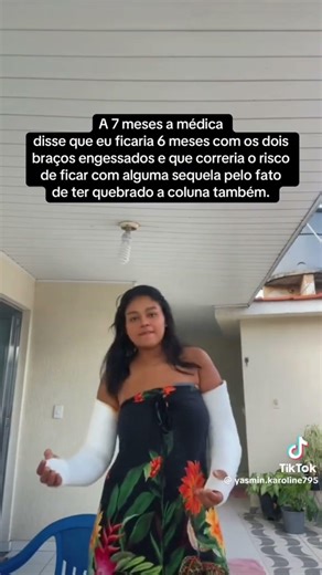 DOUBLE LONG ARM CAST #gesso #humor #yeso #memes