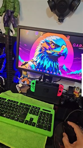 Mario AGUJERO en garuda Linux jaja