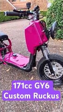 171cc Honda Ruckus Custom Paint