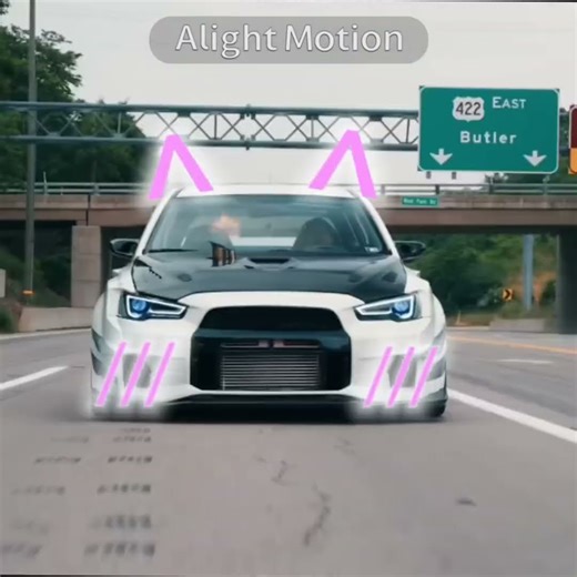 Mitsubishi Evolution Edit #alightmotion#edit#fypシ