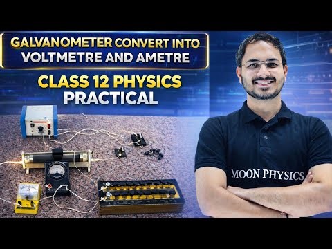 Class 12 Physics Practical No 5 | Galvanometer to Ammeter Conversion | Gujarati Medium