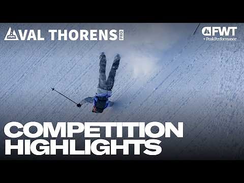 Competition Highlights 😮‍💨 | Freeride at Its Finest | 2026 Val Thorens Pro