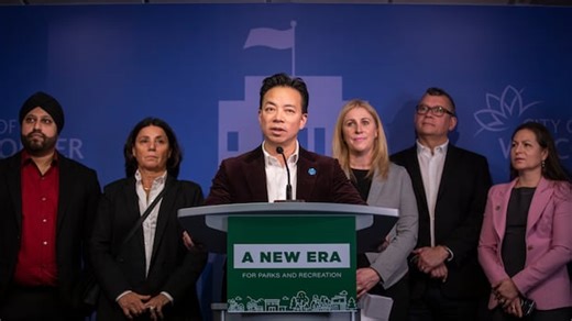 Vancouver mayor defends plan to remove independent board in charge of city parks