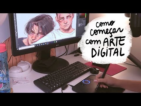 Como começar com ARTE DIGITAL | Equipamentos, ferramentas e APPs