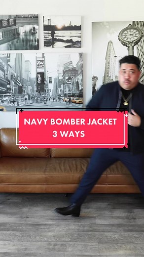 Styling a Navy Blue Bomber Jacket: 3 Trendy Ways