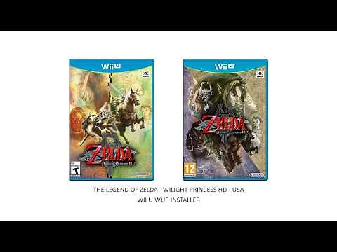 The Legend Of Zelda Twilight Princess USA WUP Installer