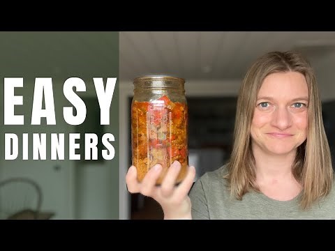 Canning 12 DELICIOUS One Jar Meals