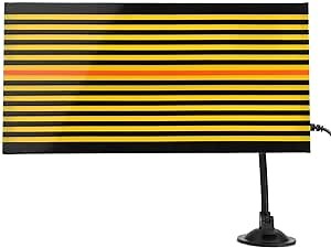 Paintless Dent Repair Tool, Acouto Removal Tool Checking Reflector Line Board,Paintless Dent Repair Removal Tool Checking Reflector Line Board with LED Light and USB