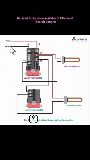 Water Heater Wiring and Connection