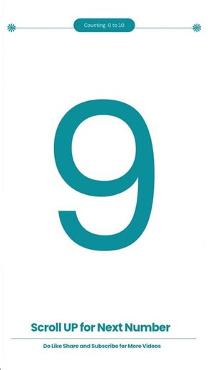 Learn Number 9 | Counting Nine for Kids
