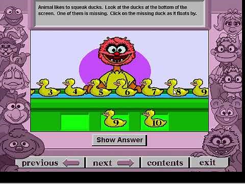 Muppet Kids: Sorting & Ordering Full Playthrough