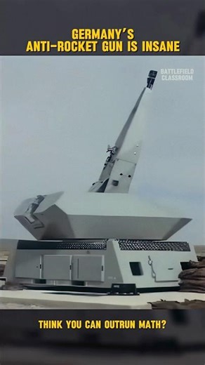 Germany’s Anti-Rocket Gun Is Insane🇩🇪