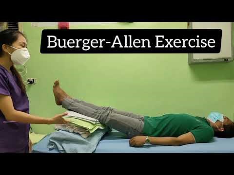 Buerger-Allen Exercise || Therapeutic Exercise || Physical Therapy || Online Class
