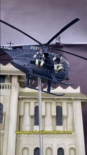 1:35 MH-6J Little Bird – Ready for Black Hawk Down Diorama