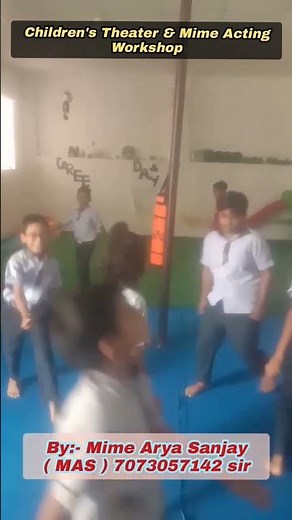 Children's Theater & Mime acting workshop. #mime #actingclass #theaterperformance #actingschool #fun