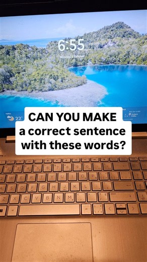 English Teacher Joe on Instagram: "Can you unscramble the words to make a correct sentence? All words must be used. The first word = Teaching The last word = job. FOLLOW ME FOR DAILY ENGLISH TIPS AND TESTS  Do you make too many grammar mistakes?"