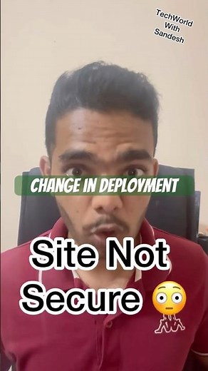 Your site is not secure issue explained #devops #ssl #certificate #error #kubernetes #docker
