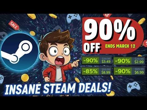 30 Best Steam Games On Sale Up to 90% OFF! [Ends March 12] 🔥