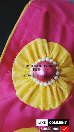 Designers Use Fabric Flowers in 3D Design #fashion #fabricflower #artificialflower #fashionstyle