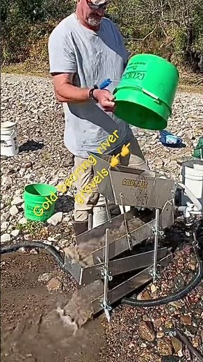 Highbanking for Gold ,Z3 Goldhog Highbanker #gold #goldmining #goldhighbanking