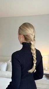 Easy way to french braid your hair❤️✨ 3 tips for creating this faux french braid tutorial: 1. Add hair extensions for extra length. I’m wearing @luxyhair’s 20” Seamless Dimensional Beige Blonde Clip-Ins (code AGABOURY). 2. Trace from behind your ears to the top of your head on each side, and secure the sections together at the back of your head with an elastic. This creates the illusion of a French braid. 3. Gather all your hair and divide it into three equal parts. Cross the outer sections over