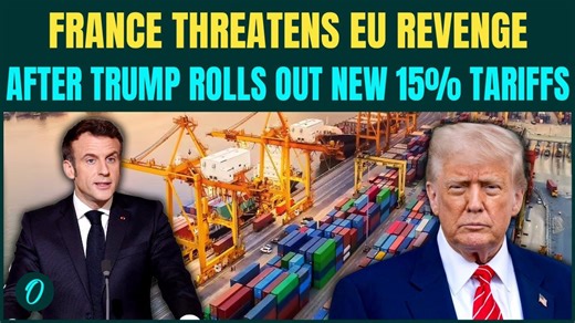 US vs EU trade war begins: France threatens EU retaliation after Trump slaps 15% global tariff