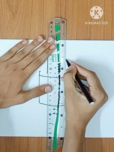 How to draw lock drawing