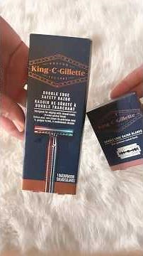 King C Gillette Double Edge Safty Razor unboxing