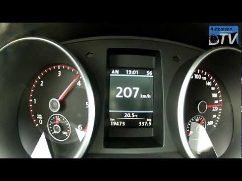 2012 Golf 6 GTD - 0-220 km/h acceleration (1080p FULL HD)