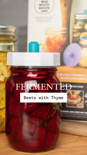 20 reactions · 6 comments | Fermented Beets with Thyme Recipe ♥️...