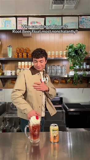 Who Picks Up Bloom's Root Beer Float the Smoothest?